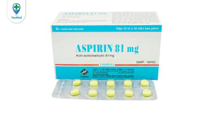 Aspirin Vidipha là thuốc gì? Công dụng, cách dùng và lưu ý khi dùng