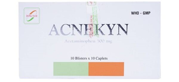 Acnekyn là sản phẩm giúp giảm đau, hạ sốt