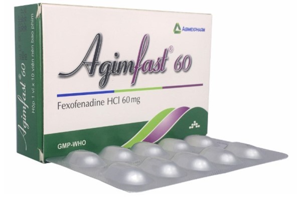 Thuốc Agimfast 60 được sản xuất bởi Công ty Cổ phần Dược phẩm Agimexpharm