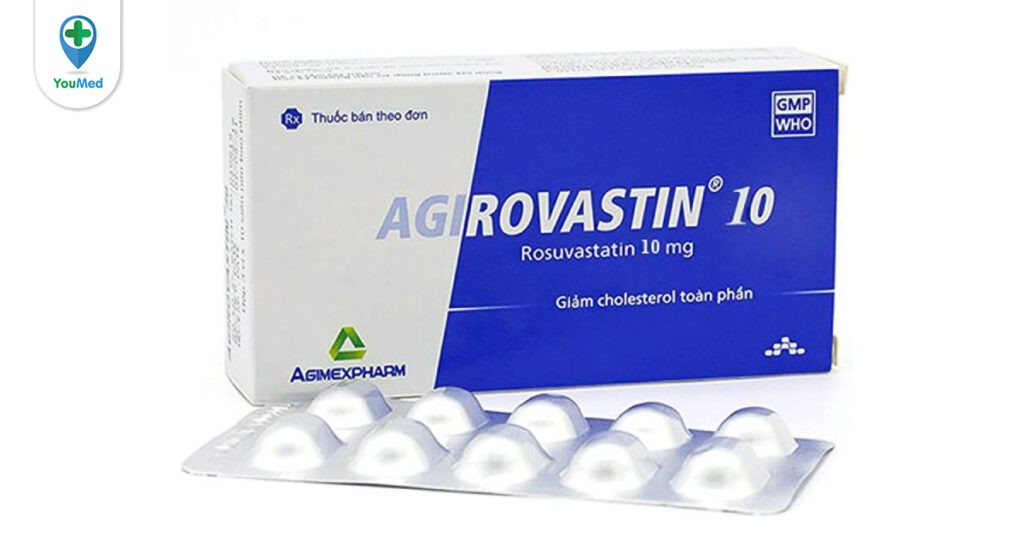 Thuốc Agirovastin 10 là gì? Công dụng, cách dùng và lưu ý