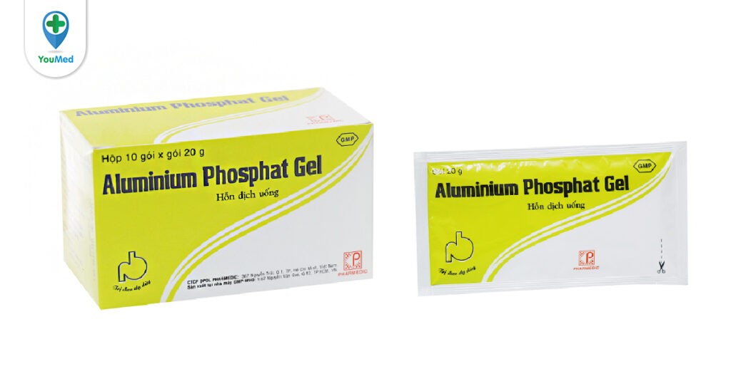 Aluminium Phosphat Gel Pharmedic là thuốc gì? Công dụng, cách dùng và lưu ý