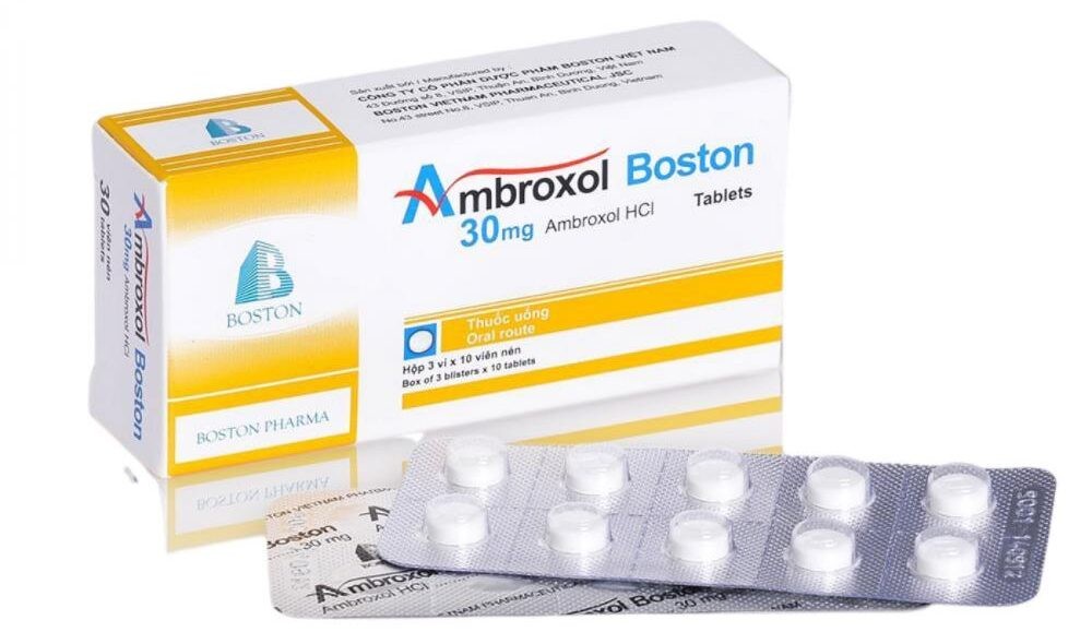 Ambroxol Boston được bào chế ở dạng viên nén, mỗi hộp gồm 3 vỉ x 10 viên
