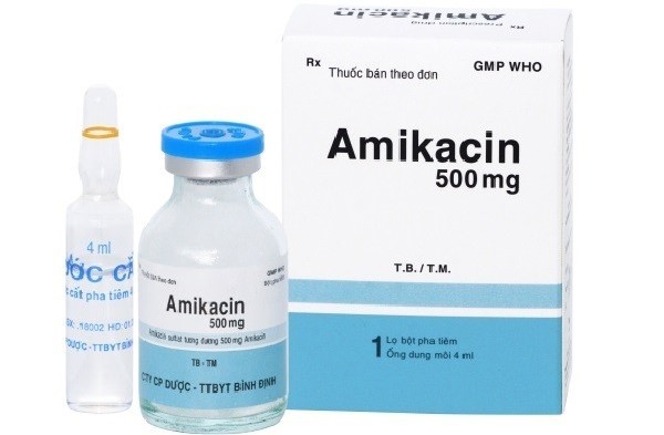 Amikacin Bidiphar là thuốc kháng sinh bán tổng hợp thuộc nhóm aminoglycosid