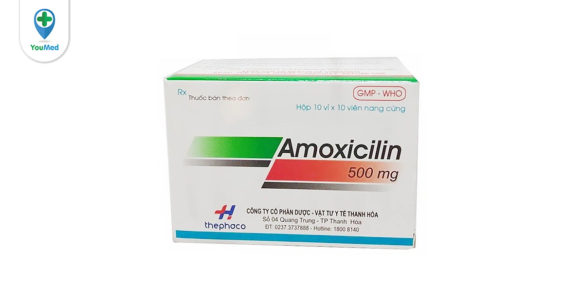 Thời gian uống thuốc amoxicillin có giới hạn hay không?
