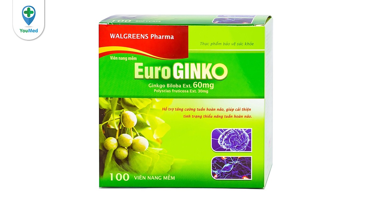 Euro Ginko Gold chứa những thành phần gì giúp tăng cường lưu thông máu não?
