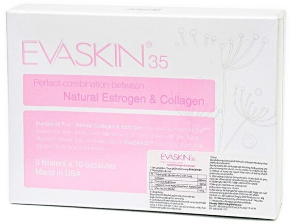 Sản phẩm Evaskin 35 có xuất xứ từ Hoa Kỳ