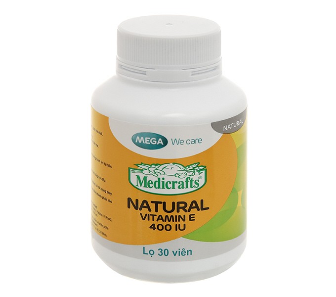 Medicrafts Natural Vitamin E 400 IU