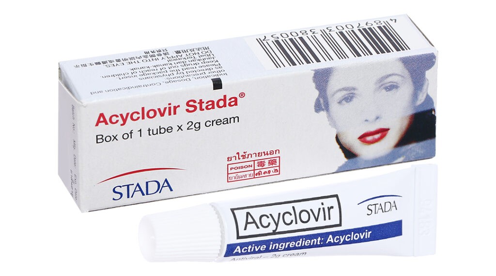 thuốc bôi acyclovir stada