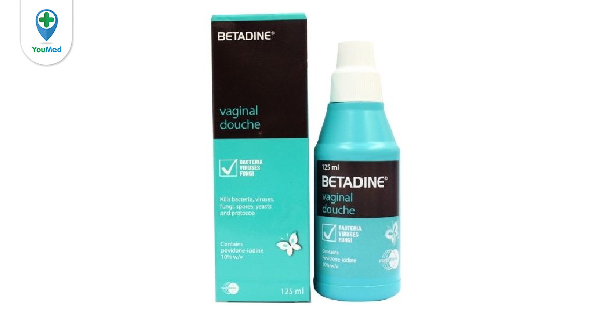 Betadine xanh có thể được sử dụng khi không có triệu chứng bệnh không?
