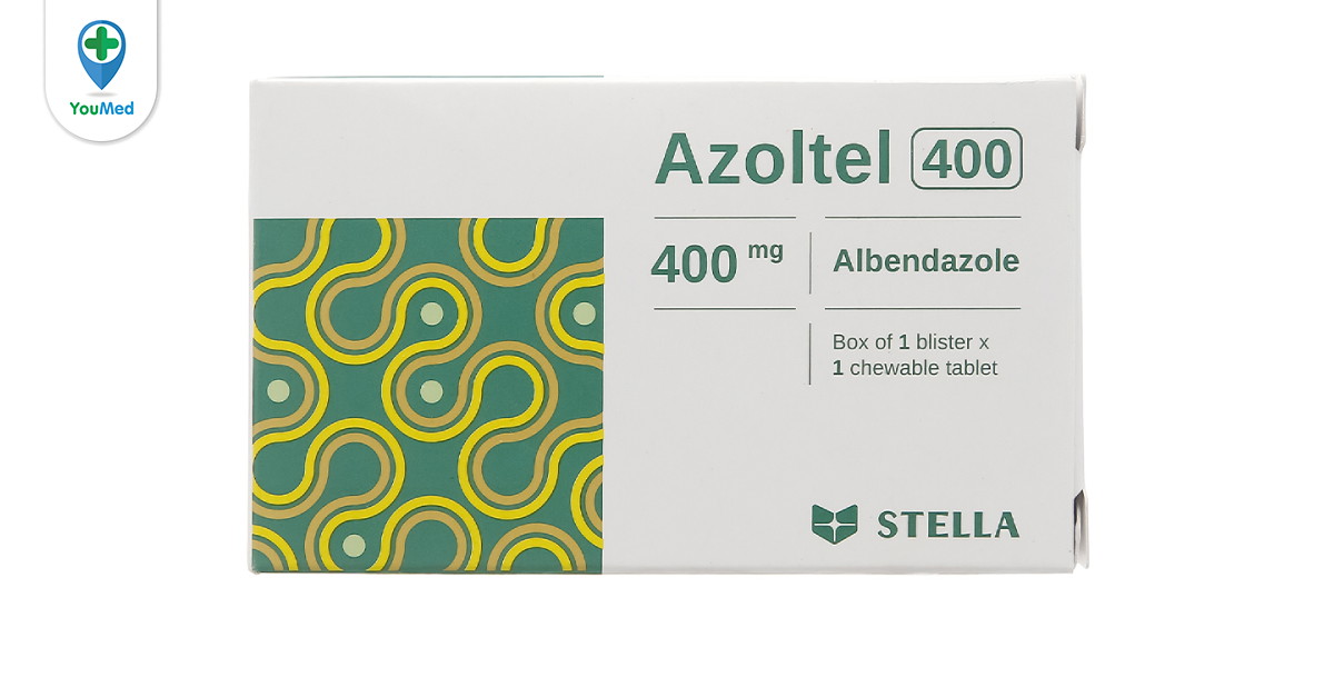 Thuốc tẩy giun azoltel 400 giúp điều trị những bệnh nào?

