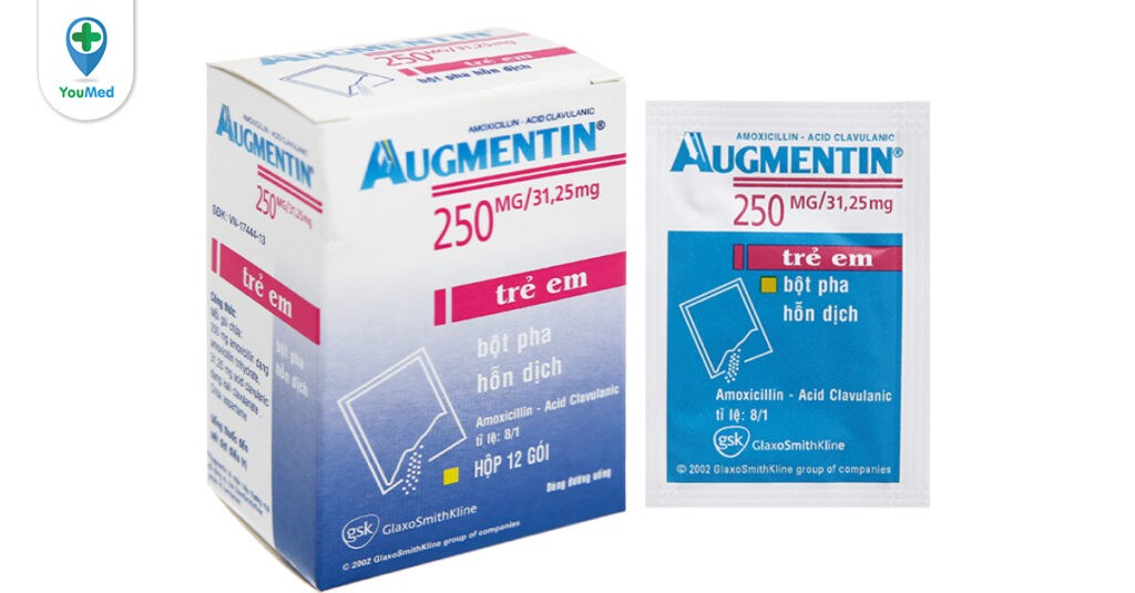Bột pha Augmentin là thuốc gì? Công dụng, cách dùng và lưu ý khi dùng