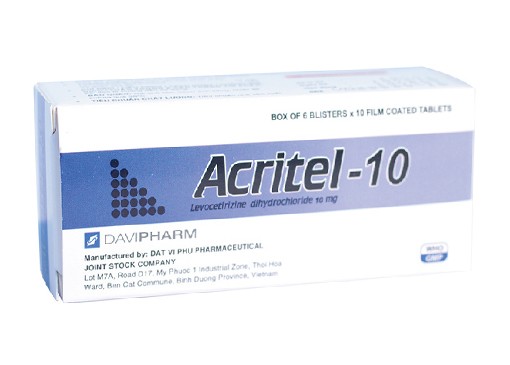 thuoc Acritel 10 mg
