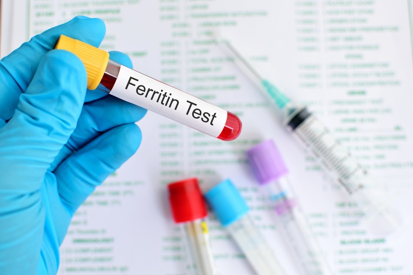 Xét nghiệm Ferritin giúp sàng lọc, chẩn đoán bệnh thiếu máu thiếu sắt, hội chứng chân không yên,…