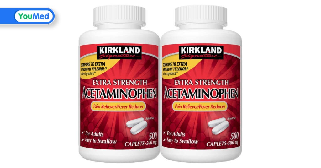 Thuốc Kirkland Extra Strength Acetaminophen 500mg là gì? Công dụng và lưu ý khi dùng
