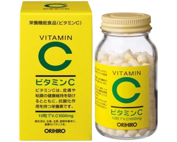 Viên uống vitamin C Orihiro giúp tăng cường đề kháng