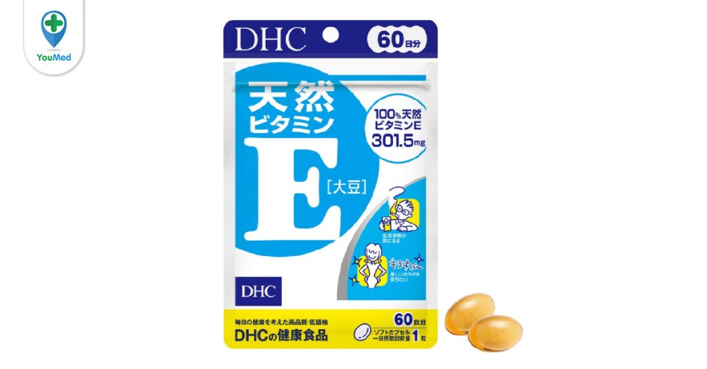 Viên uống Vitamin E DHC Nhật Bản có tốt không? Cách dùng và đối tượng cần lưu ý