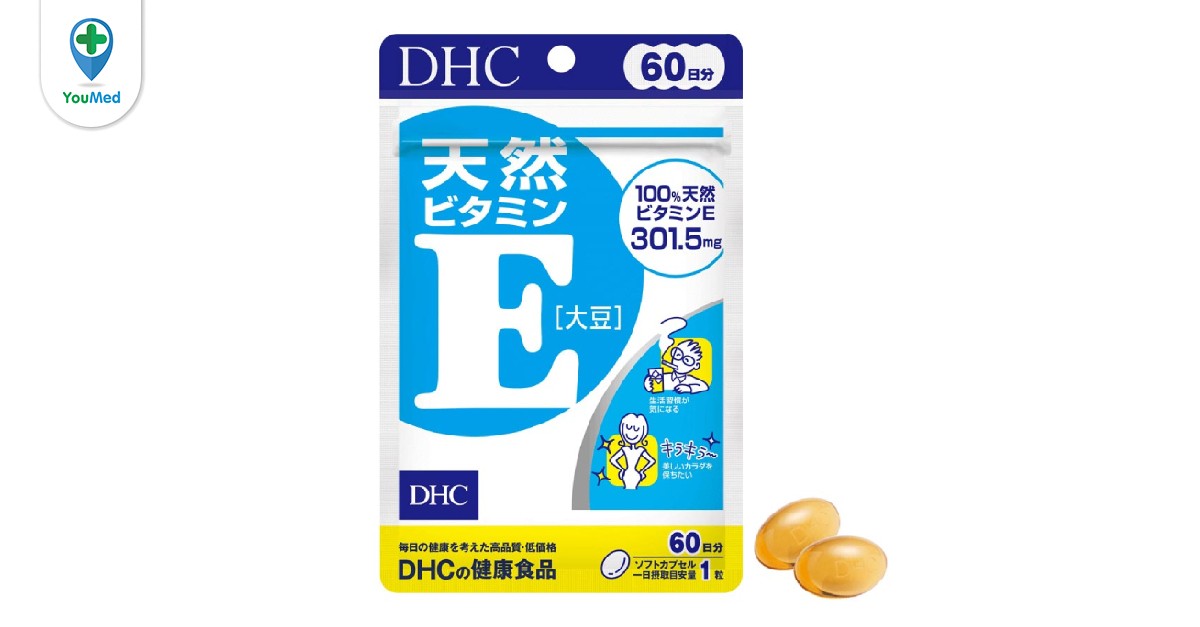 Tại sao viên uống vitamin E DHC có tác dụng chống viêm cho cơ thể?
