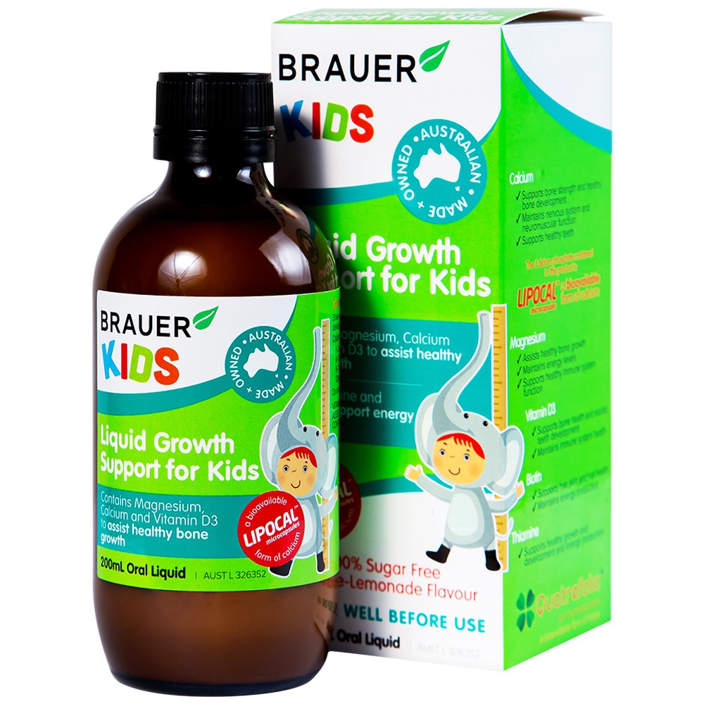 brauer kids liquid growth support for kids