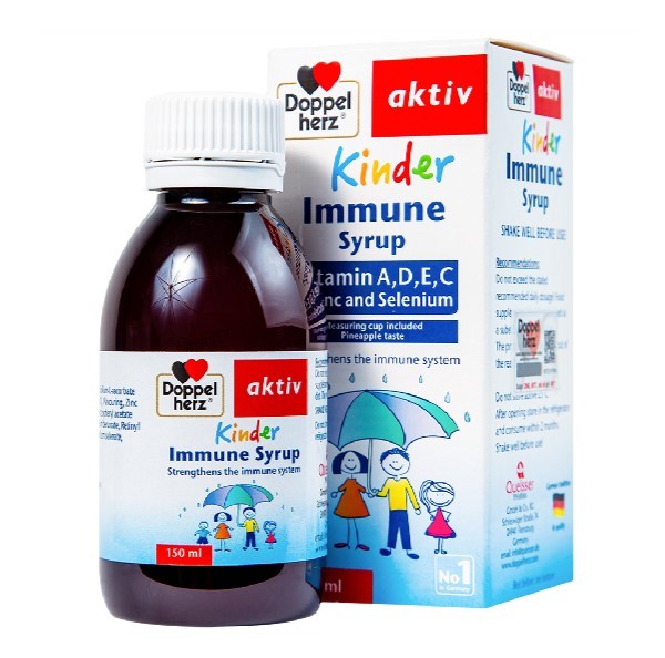 Thực phẩm bảo vệ sức khỏe Kinder Immune giúp tăng cường miễn dịch