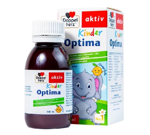 Thực phẩm bảo vệ sức khỏe Kinder Optima Doppelherz giúp bé phát triển mạnh khỏe