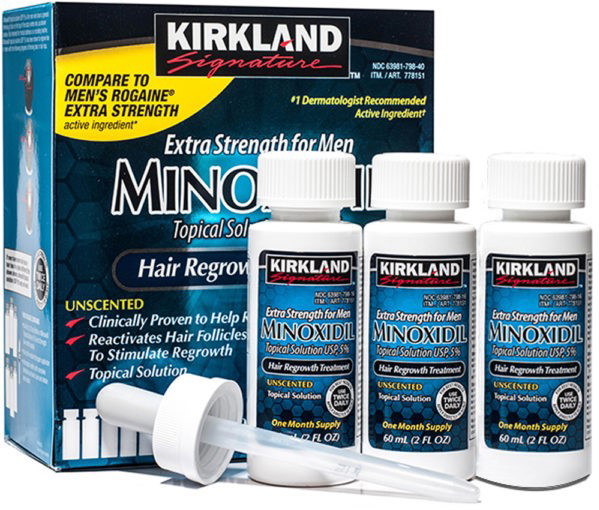 Minoxidil 5% Kirkland là thuốc trị rụng tóc cho nam giới, được nhập khẩu từ Mỹ