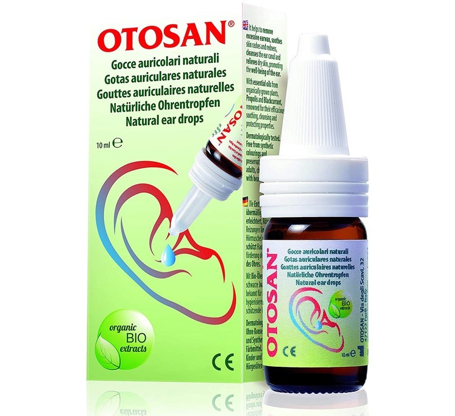 Xịt mũi Otosan Ear Drops có công dụng làm mềm ráy tai, giảm viêm, chống nhiễm trùng,...