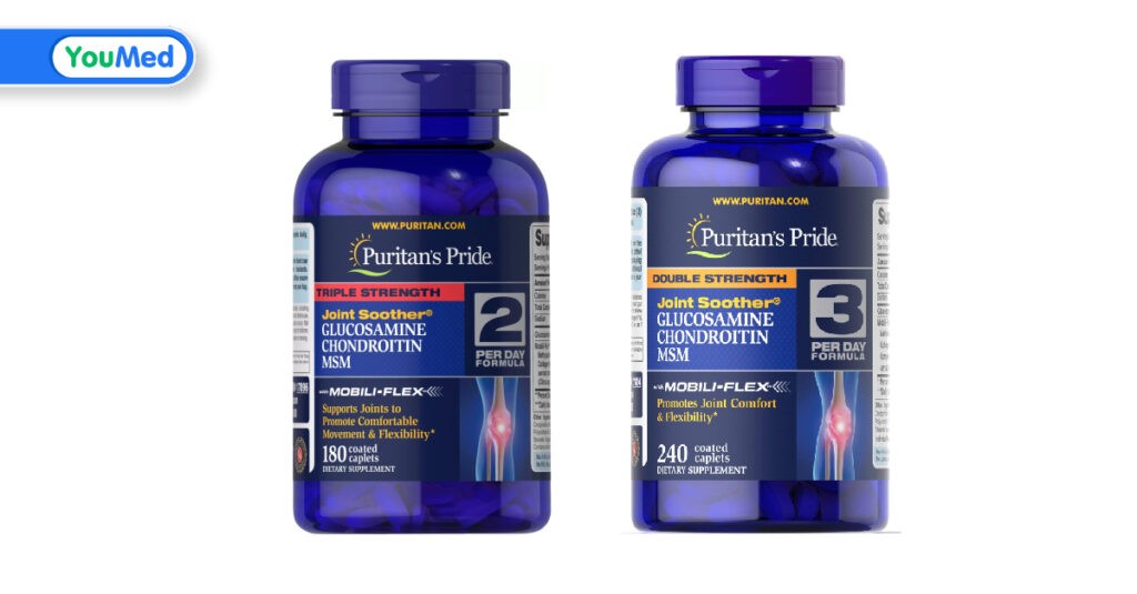 Puritan’s Pride Glucosamine Chondroitin MSM có tốt không? Cần lưu ý gì khi dùng?