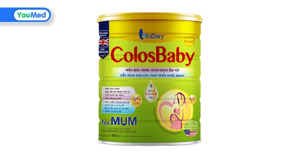 Sữa bầu ColosBaby for Mum có tốt không? Công dụng và lưu ý khi sử dụng