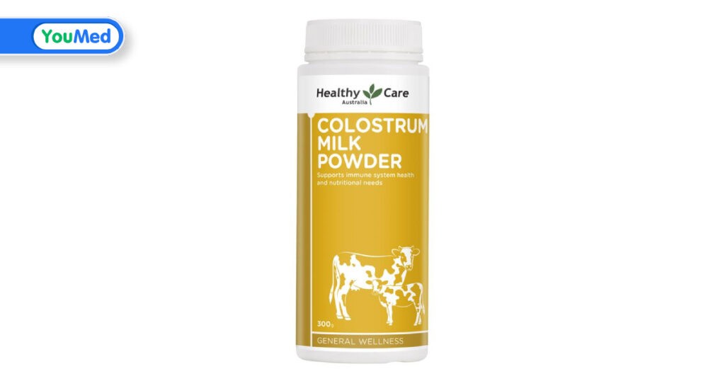 Bột sữa non Healthy Care Colostrum Milk Powder của Úc có tốt không? Công dụng và lưu ý khi sử dụng