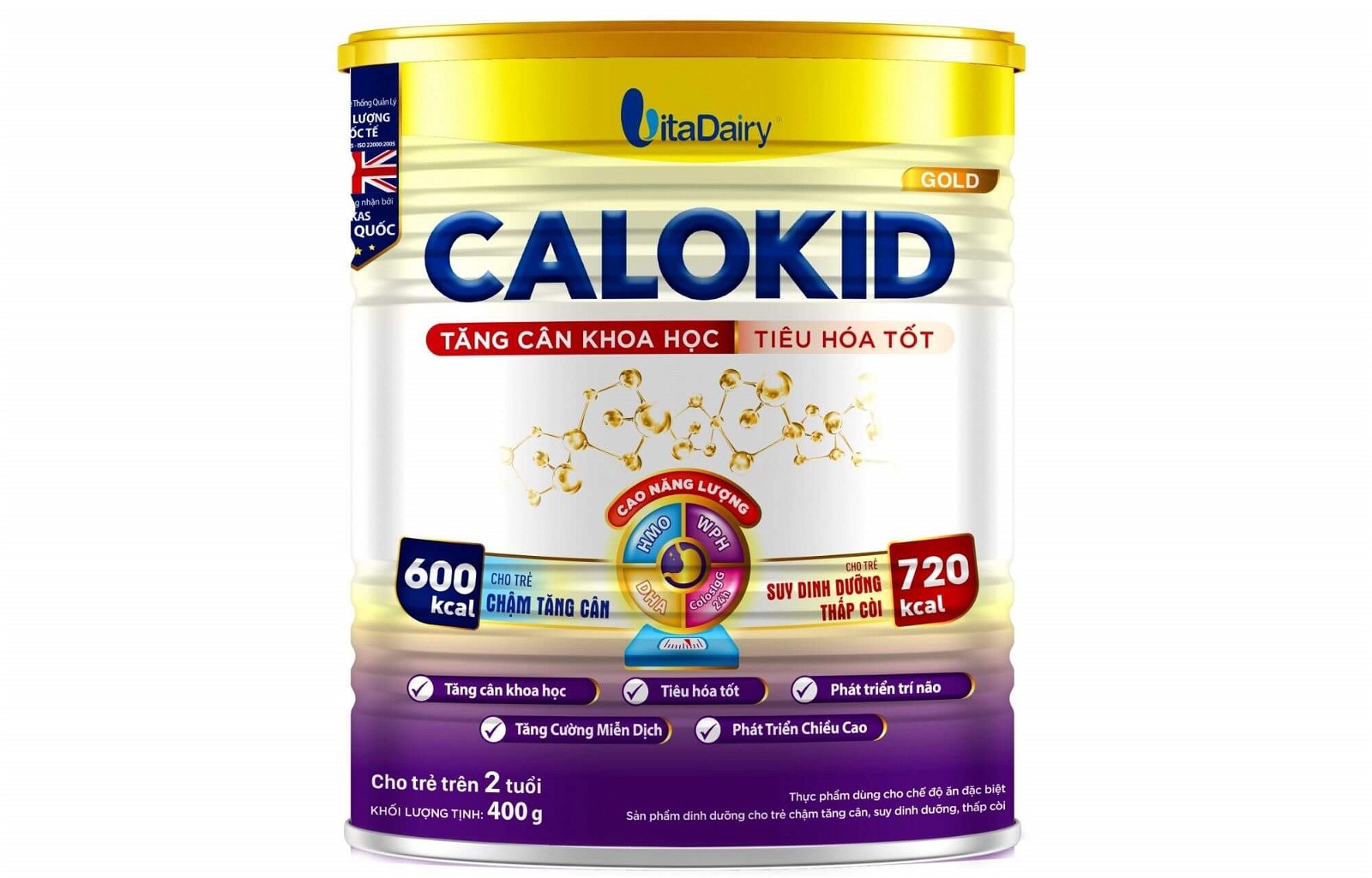 Calokid Gold là sản phẩm sữa bột mang lại nhiều công dụng cho trẻ