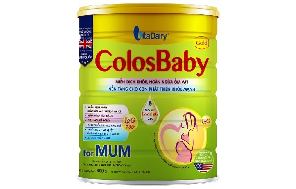 ColosBaby Gold For Mum là sản phẩm sữa dành riêng cho mẹ bầu