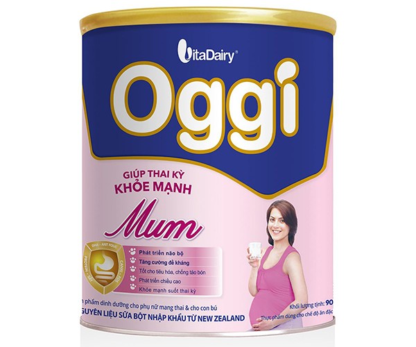 Oggi Mum giúp bổ sung dinh dưỡng cho mẹ bầu của hỗ trợ trí não cho thai nhi