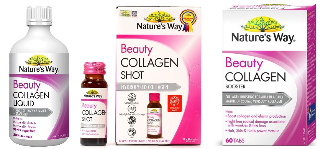 Nature's Way cho ra mắt nhiều sản phẩm bổ sung collagen