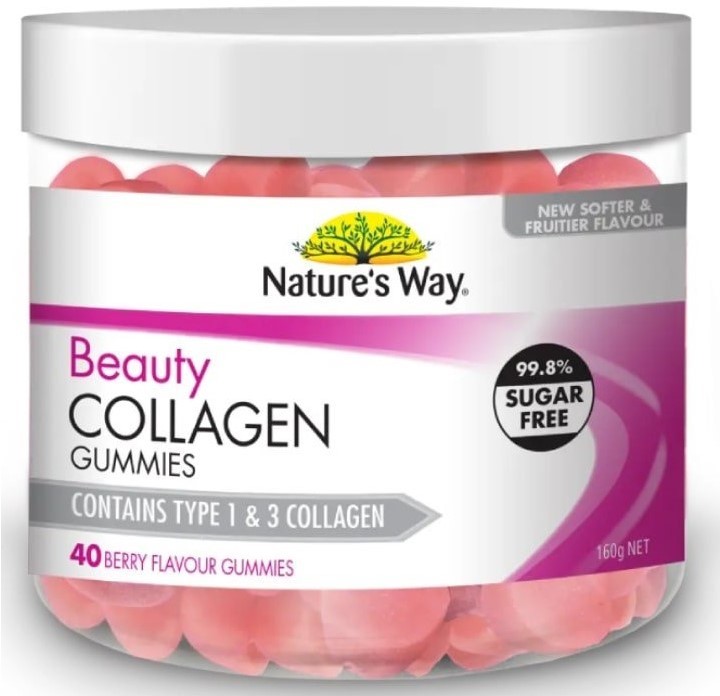 Beauty Collagen Gummies Nature's Way là sản phẩm bổ sung collagen dạng kẹo dẻo