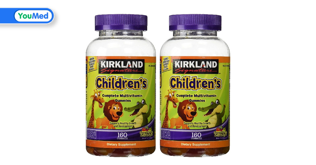 Kẹo dẻo Kirkland Children's Multivitamin có tốt không? Công dụng và lưu