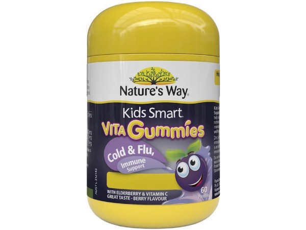 Kẹo tăng sức đề kháng Kids Smart Vita Gummies Cold & Flu giúp tăng hệ miễn dịch cho trẻ