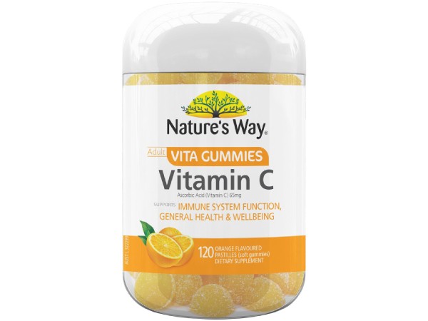 Nature’s Way Adult Vita Gummies Vitamin C giúp tăng cường hệ miễn dịch