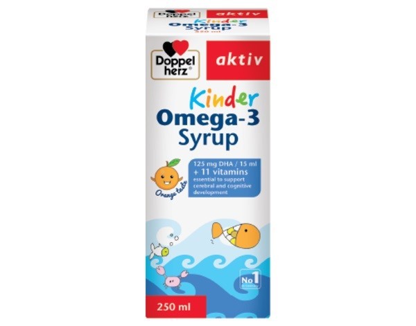 Siro Omega 3 Kinder Doppelherz 250 ml phù hợp với đối tượng trẻ em