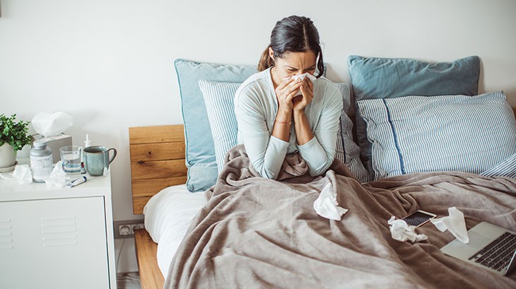 Cảm cúm thường gây ra các triệu chứng khó chịu cho người bệnh