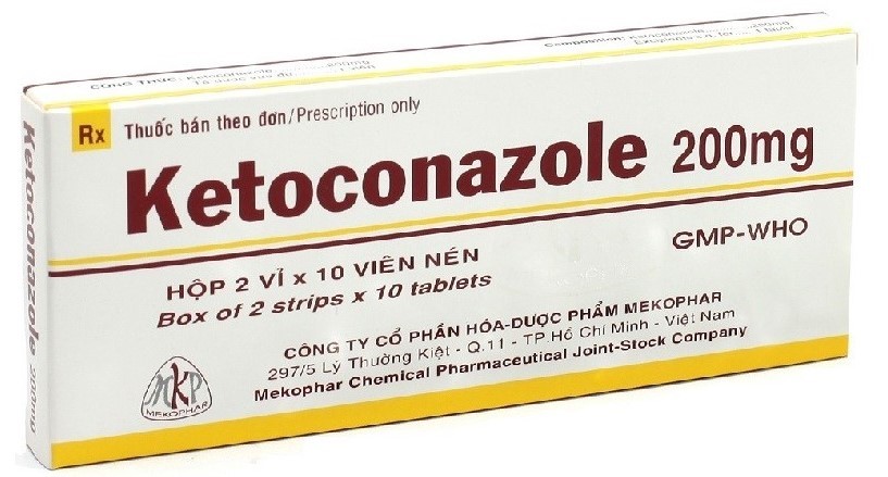 Ketoconazole là một loại thuốc trị nấm da, niêm mạc