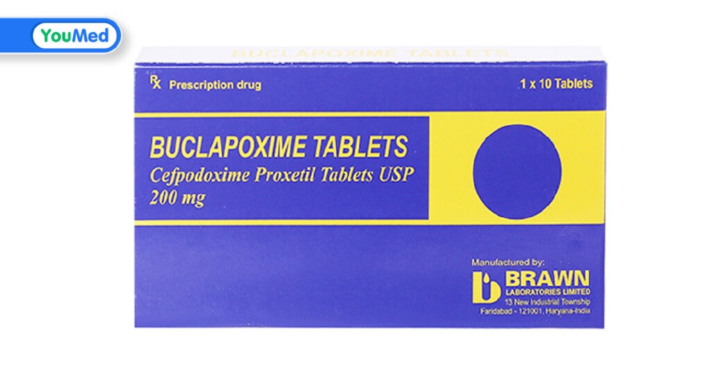 Buclapoxime Tablets là thuốc gì? Công dụng, cách dùng và lưu ý khi dùng