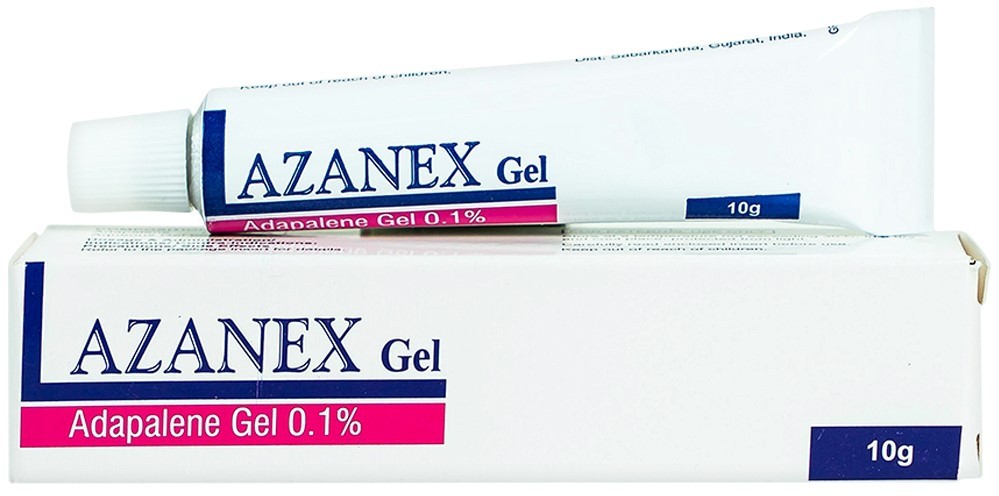 Azanex là thuốc trị mụn trứng cá dưới dạng gel