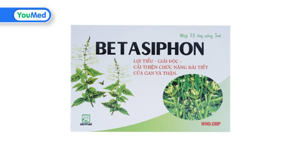 Betasiphon là thuốc gì? Công dụng, cách dùng và lưu ý khi dùng