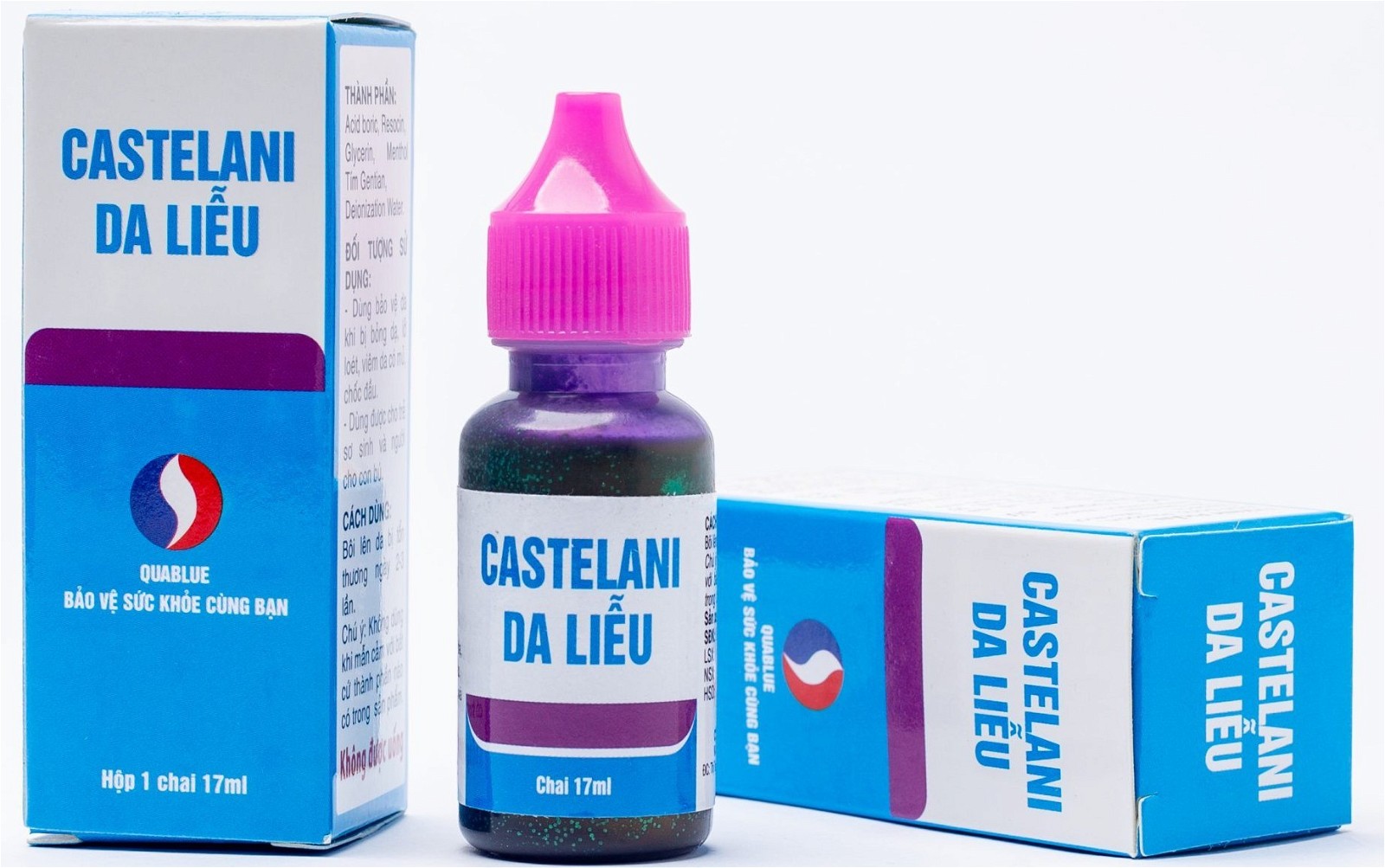 Thuốc bôi thủy đậu Castellani tương hỗ nốt thủy đậu mau khô
