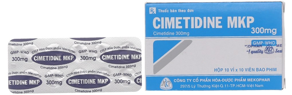 Thuốc Cimetidine MKP từ nhà sản xuất Mekophar
