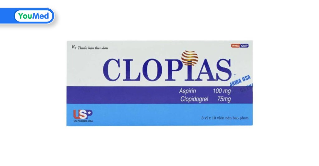 Clopias là thuốc gì? Công dụng, cách dùng và lưu ý khi dùng