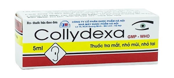 Collydexa là thuốc kê đơn được sản xuất bởi công ty Cổ phần Dược phẩm Hà Nội