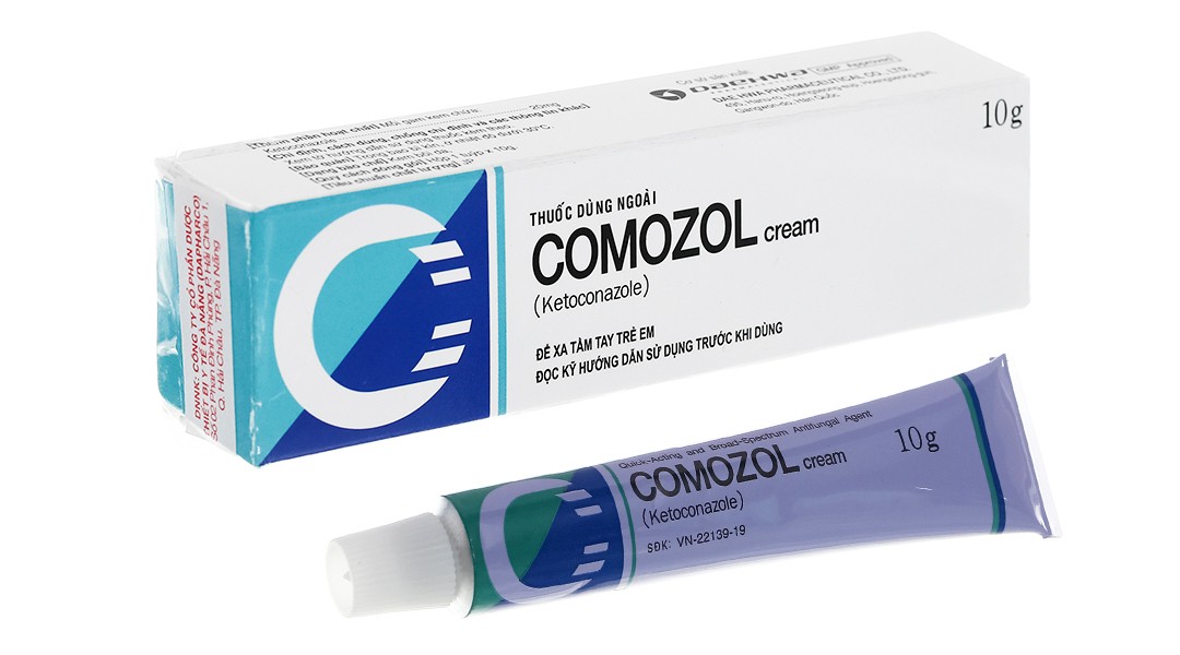 Comozol có hoạt chất chính là Ketoconazol