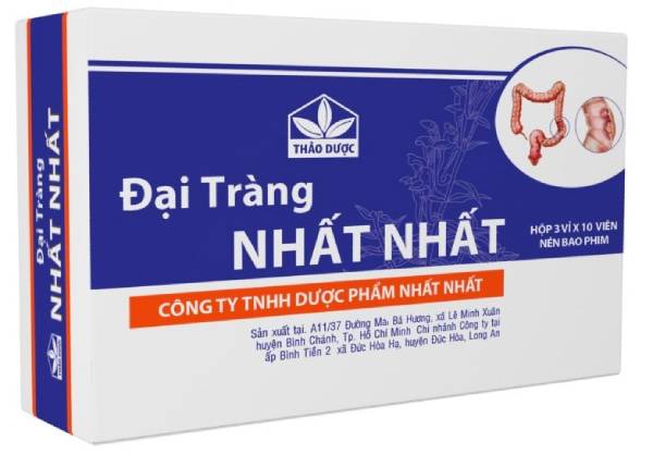 Đại Tràng Nhất Nhất là sản phẩm của Công ty TNHH Dược phẩm Nhất Nhất