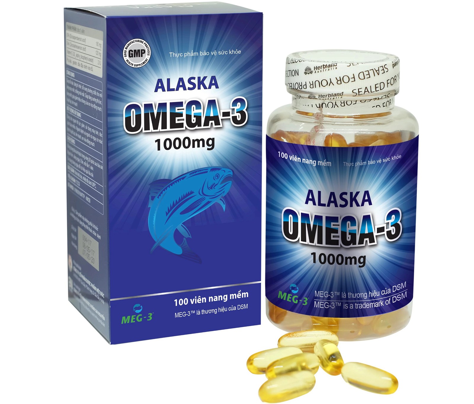 Dầu cá Alaska là thực phẩm chức năng bổ sung omega 3 cho cơ thể